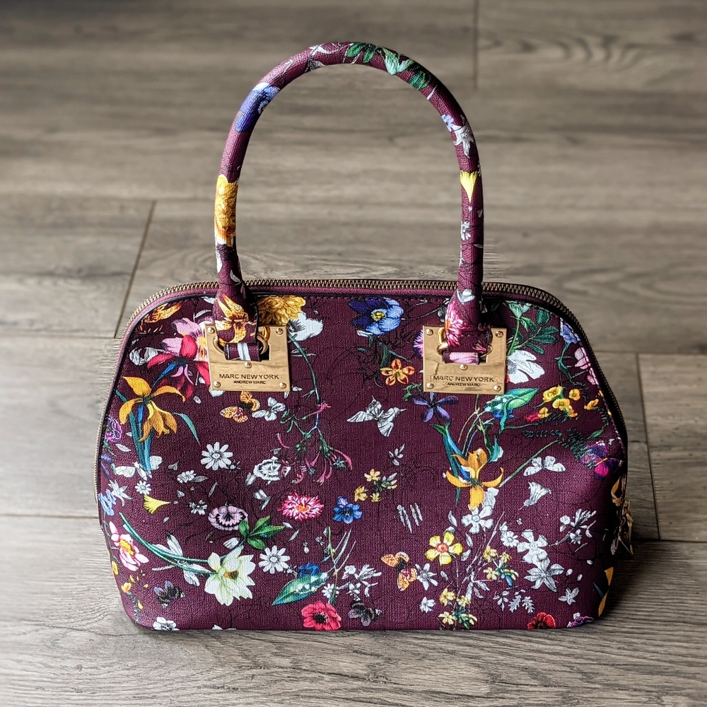 NWOT Floral Satchel by Marc New York